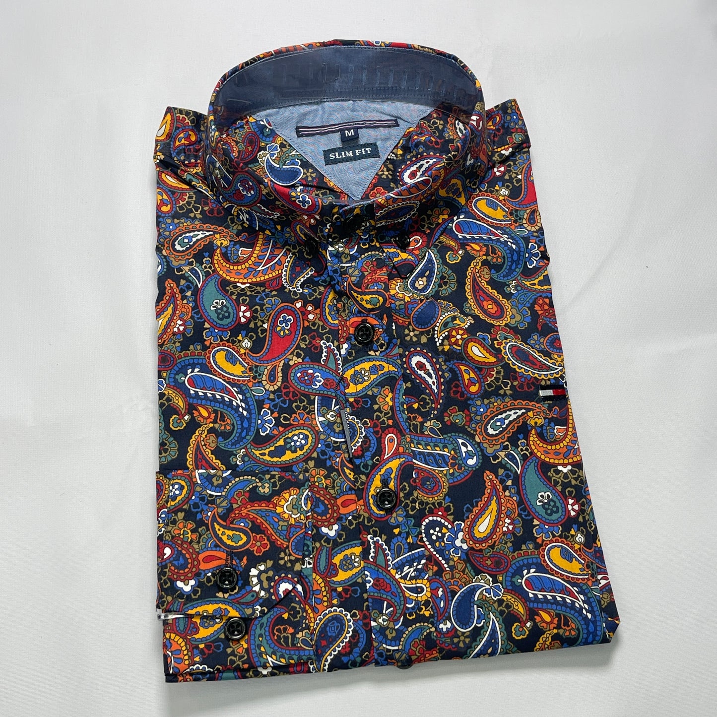 Vintage print shirt for men - VT1