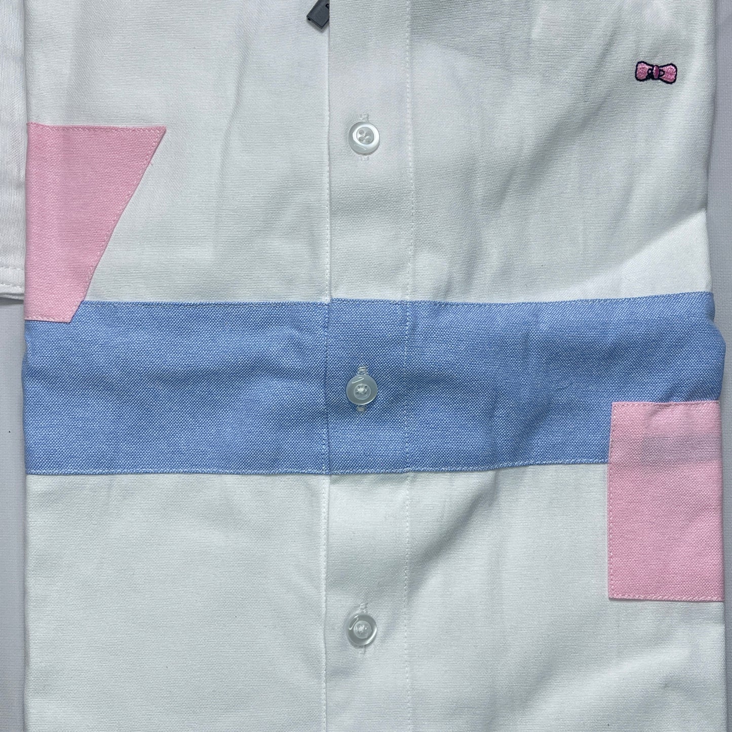 Eden Park white pastel men shirt