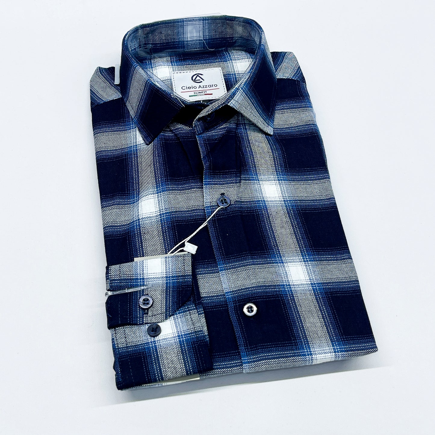 Men Long Sleeve Cotton Shirt CZ-25