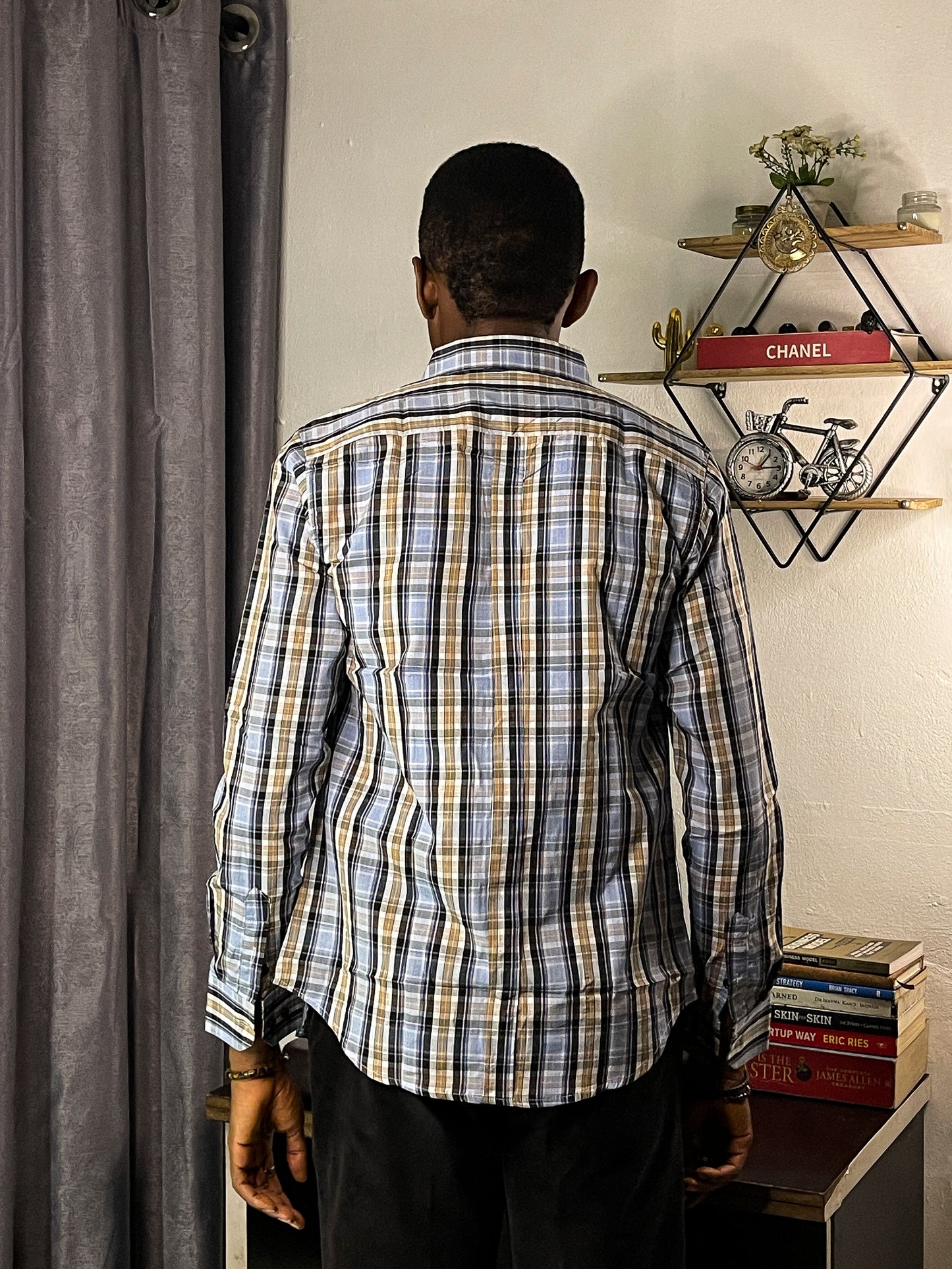 Slim Fit MC Check Oxford Shirt - TH14