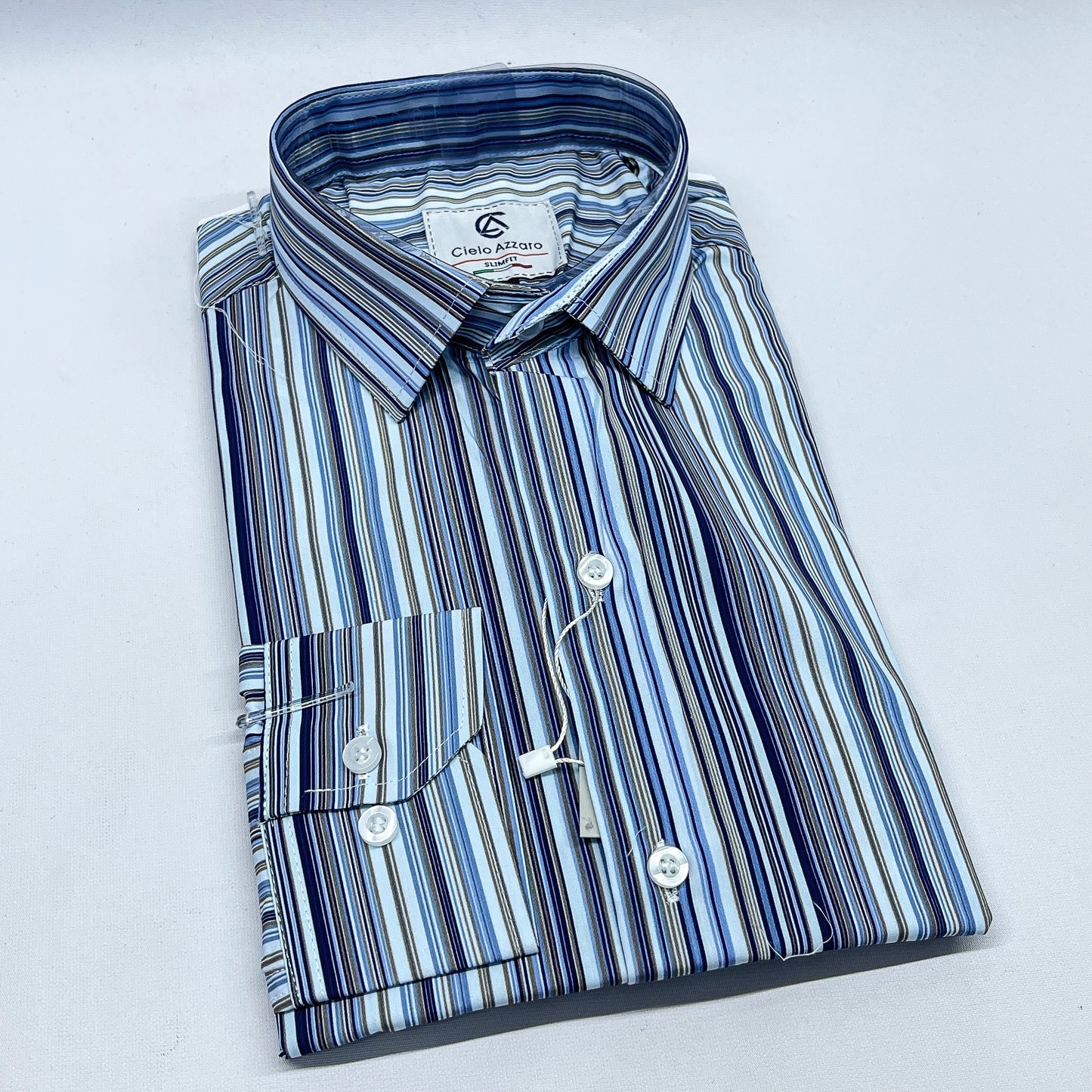 Men Long Sleeve Cotton Shirt CZ-20