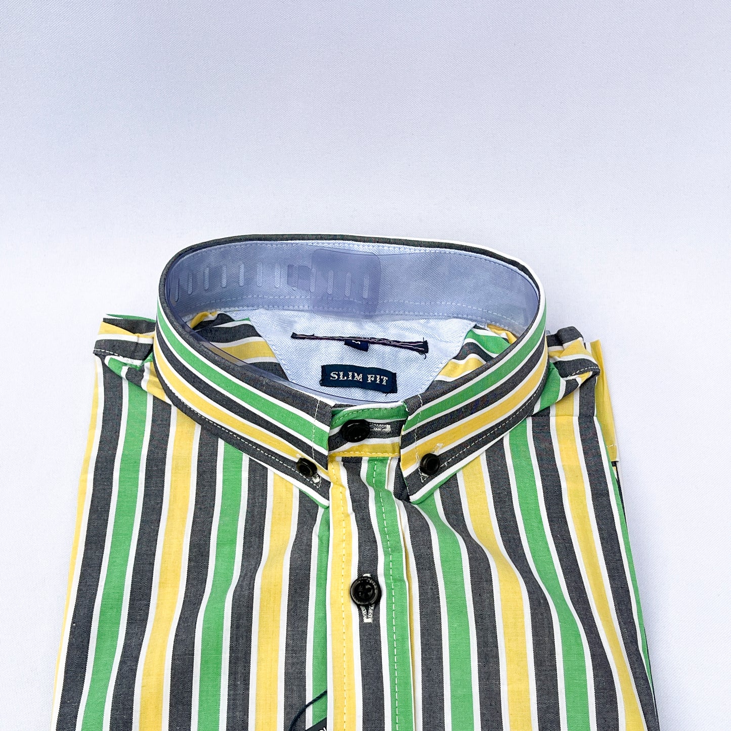 Slim Fit MC Striped Oxford Shirt - TH33