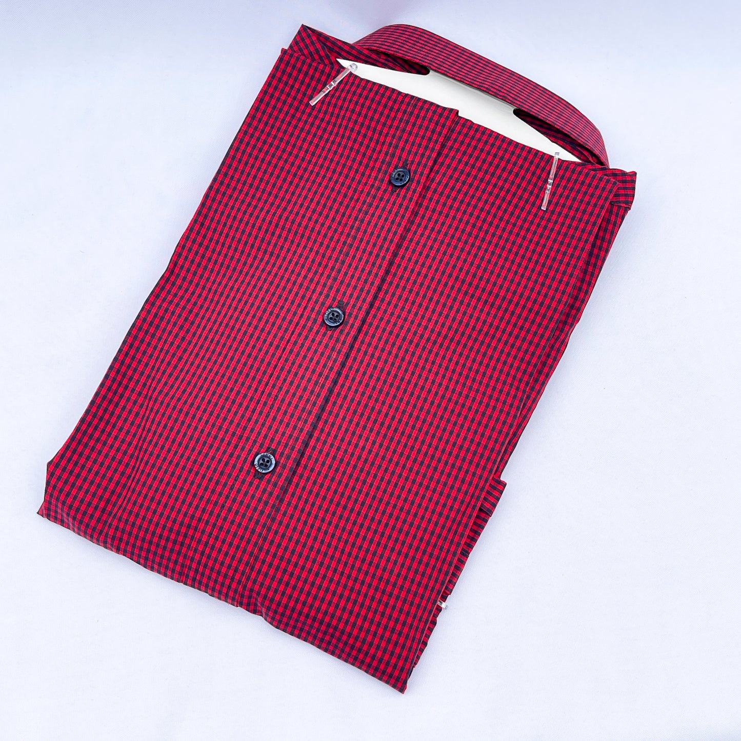 Slim Fit Gingham Oxford Shirt - TH06