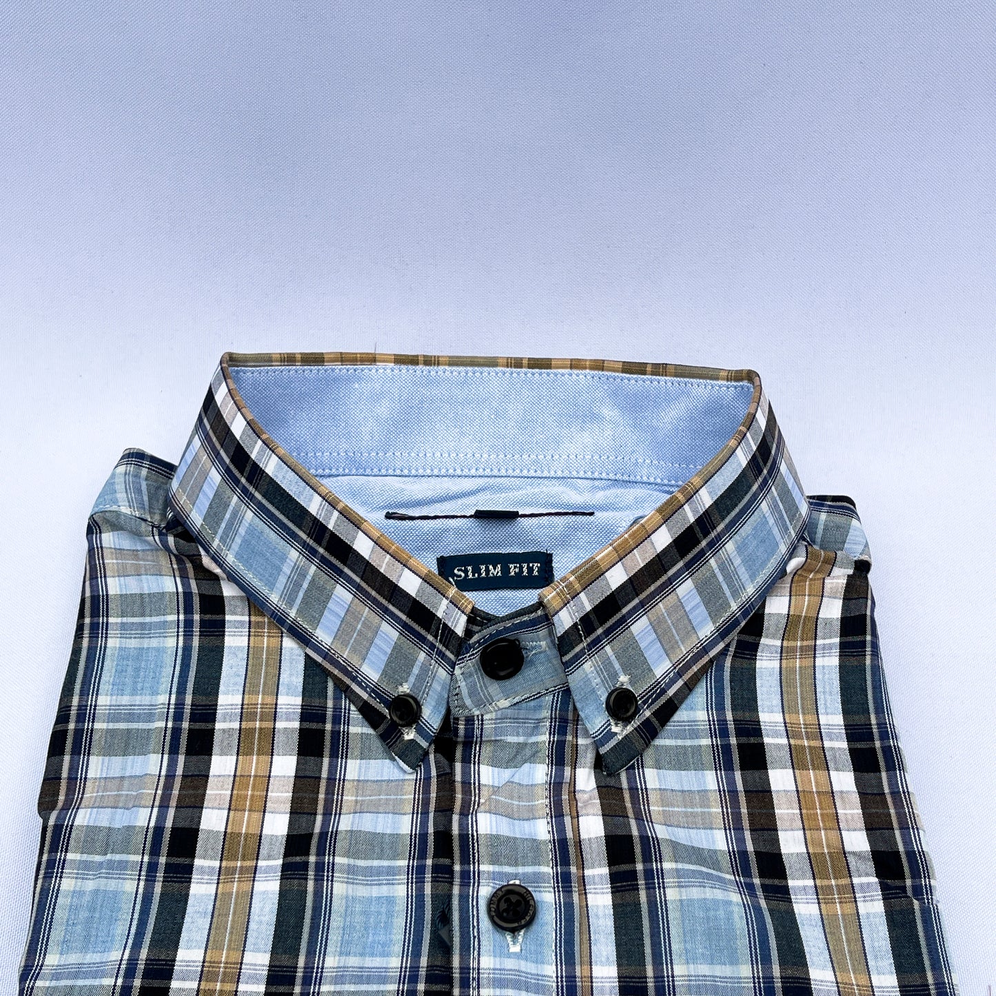 Slim Fit MC Check Oxford Shirt - TH14