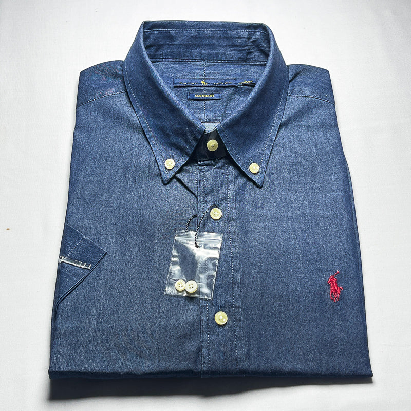 Men’s denim short-sleeve shirt - SD2
