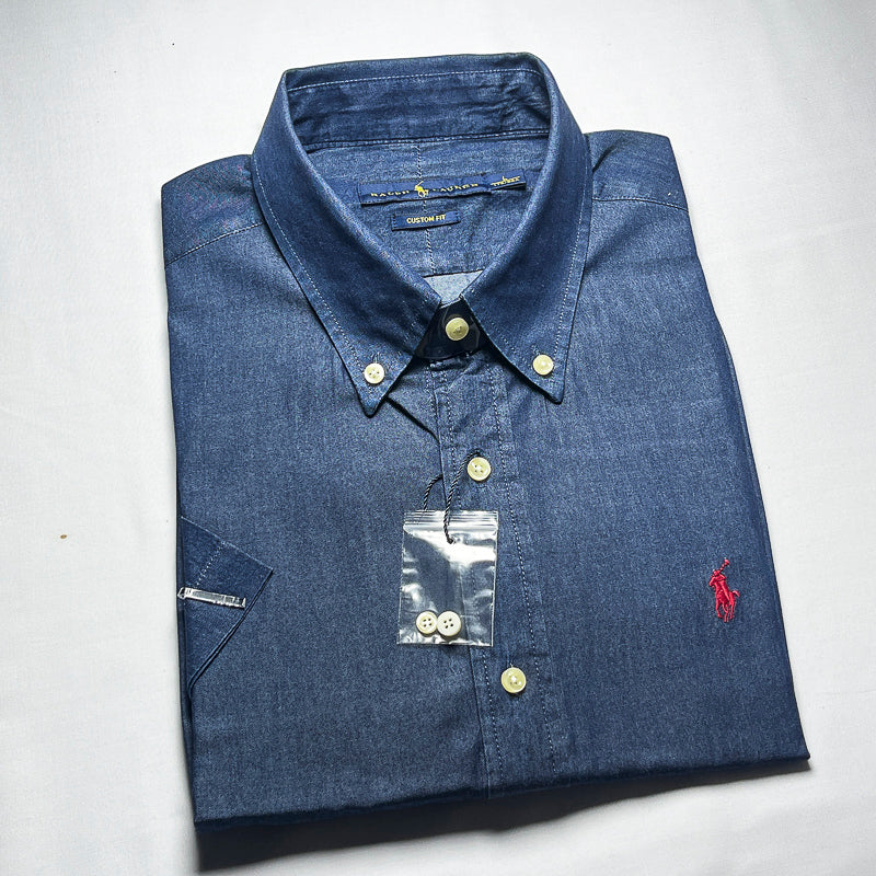 Men’s denim short-sleeve shirt - SD2