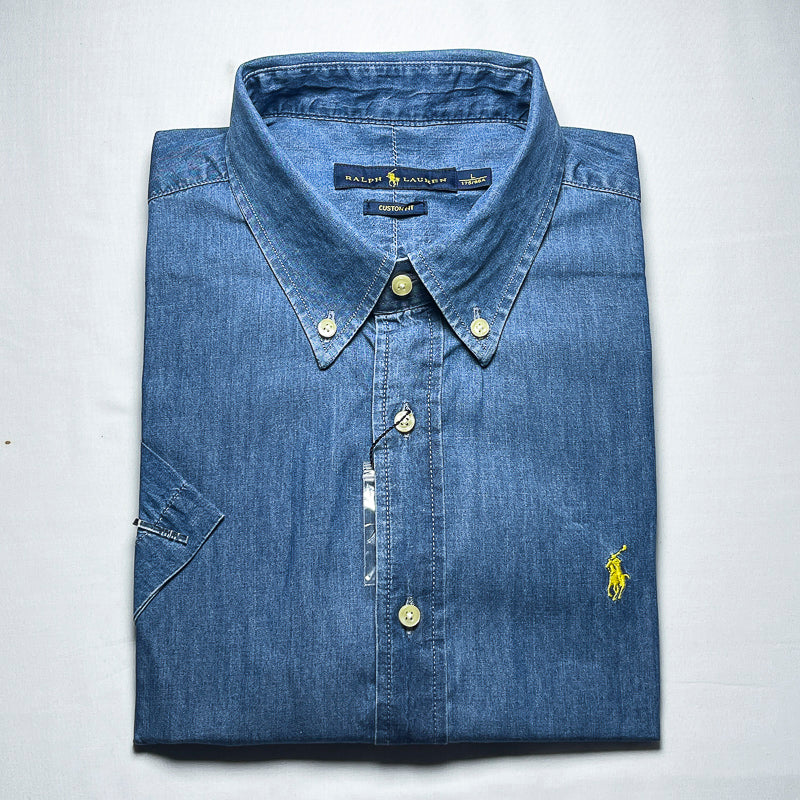 Men’s denim short-sleeve shirt - SD8