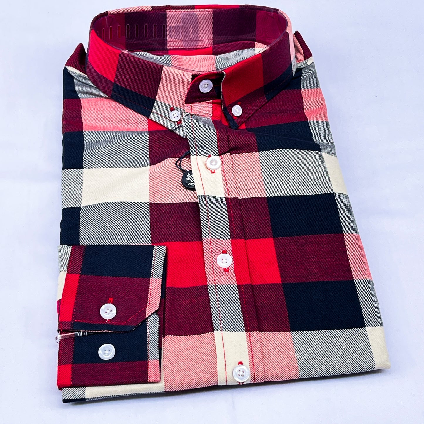 Men’s M017-1 long-sleeve oxford shirt