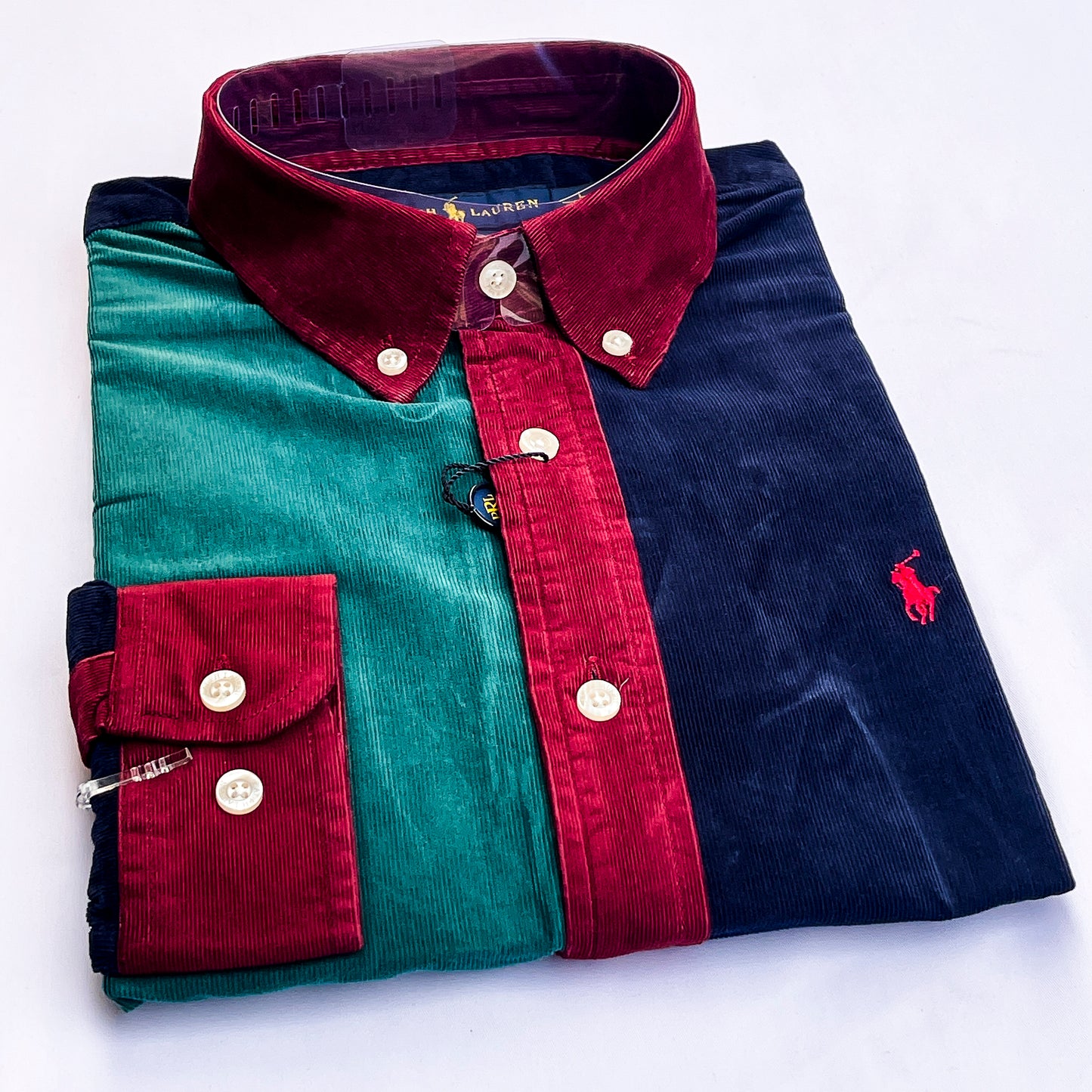 Men’s corduroy RBG2 multi casual shirt