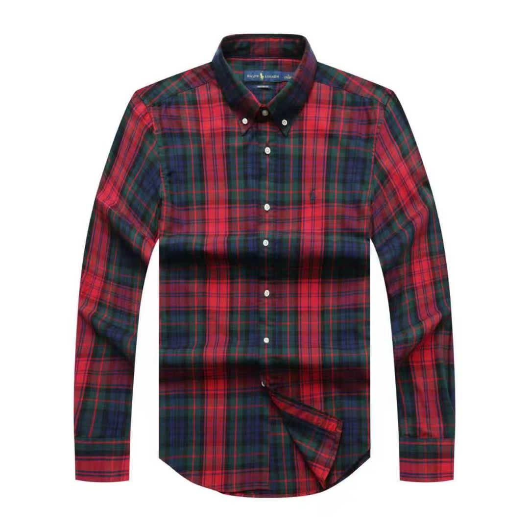 Heritage Plaid Classic Men Long Sleeve Shirt