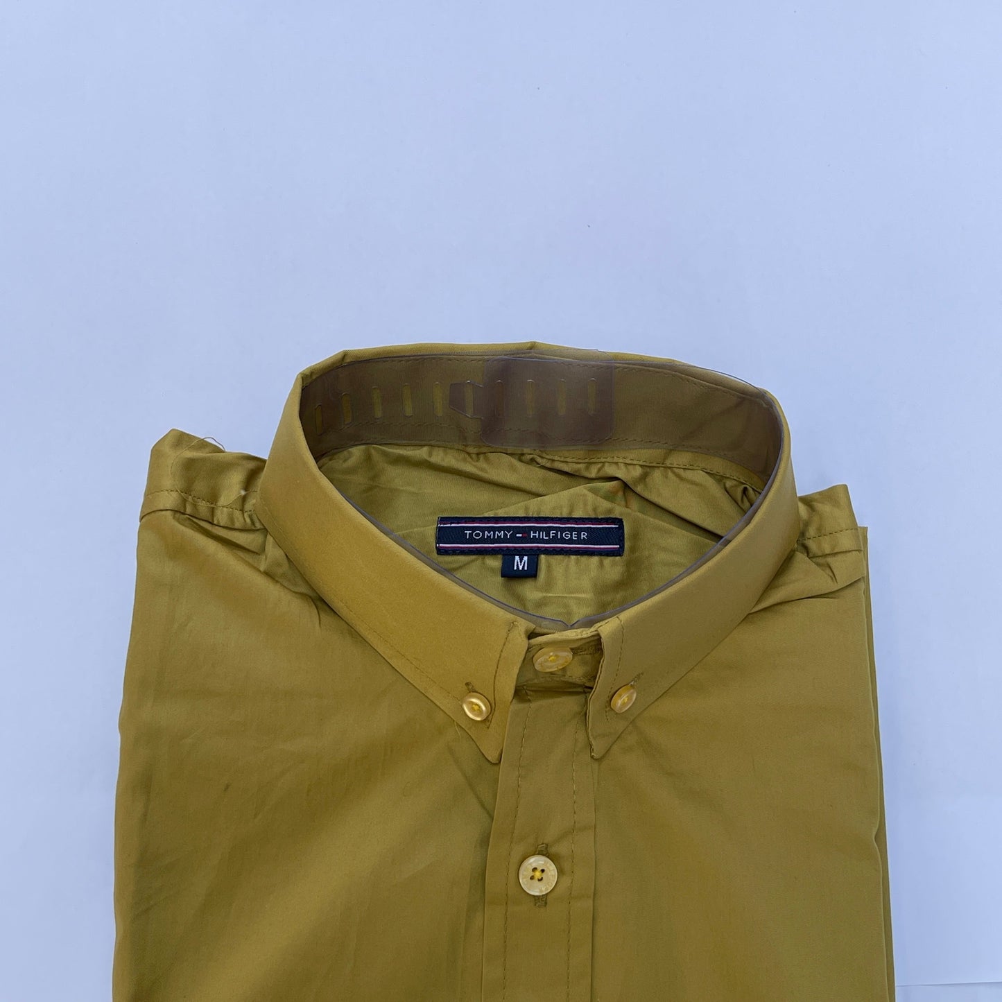 Men’s dijon smart fit cotton shirt by Tommy H.