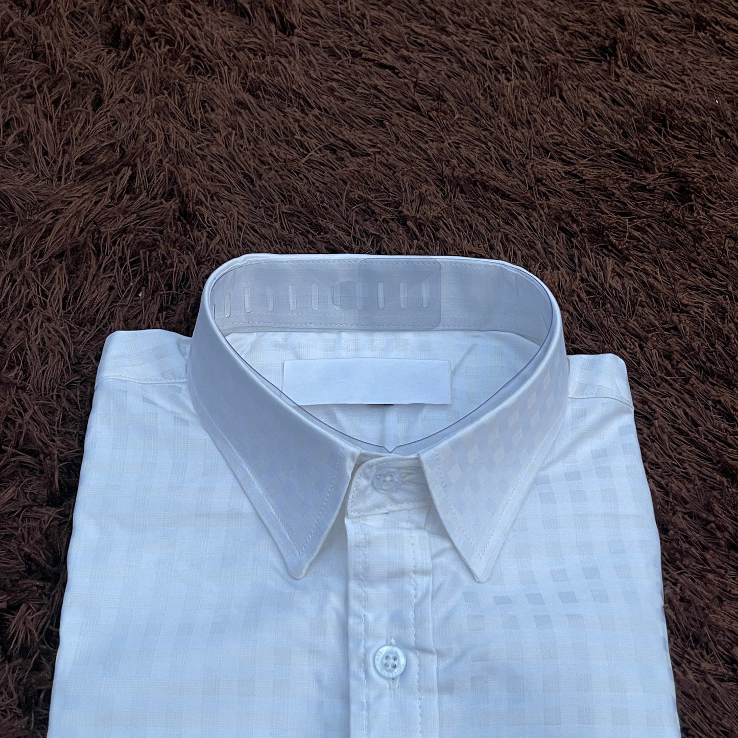 Men's long sleeved champagne shirt by Giovanni C.