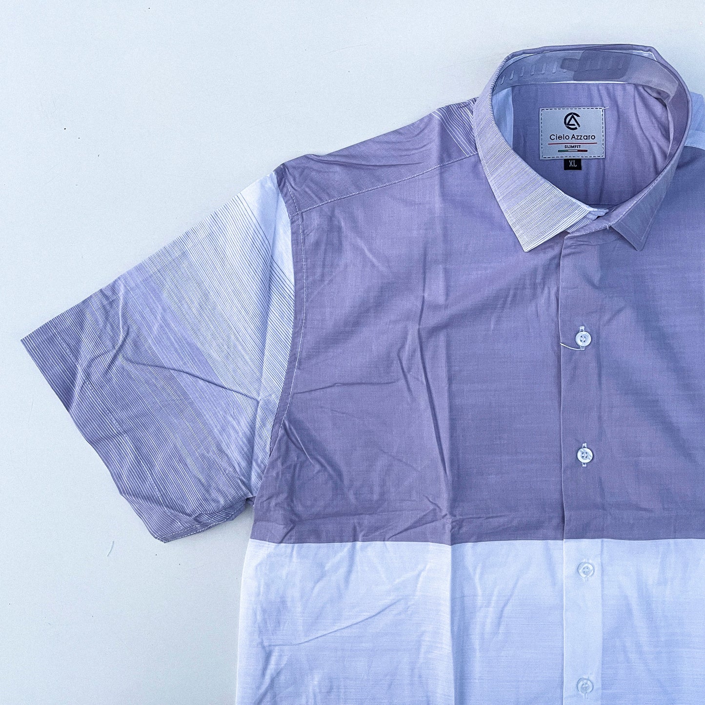 Men's short sleeved shirt (P32) by C. Azzaro