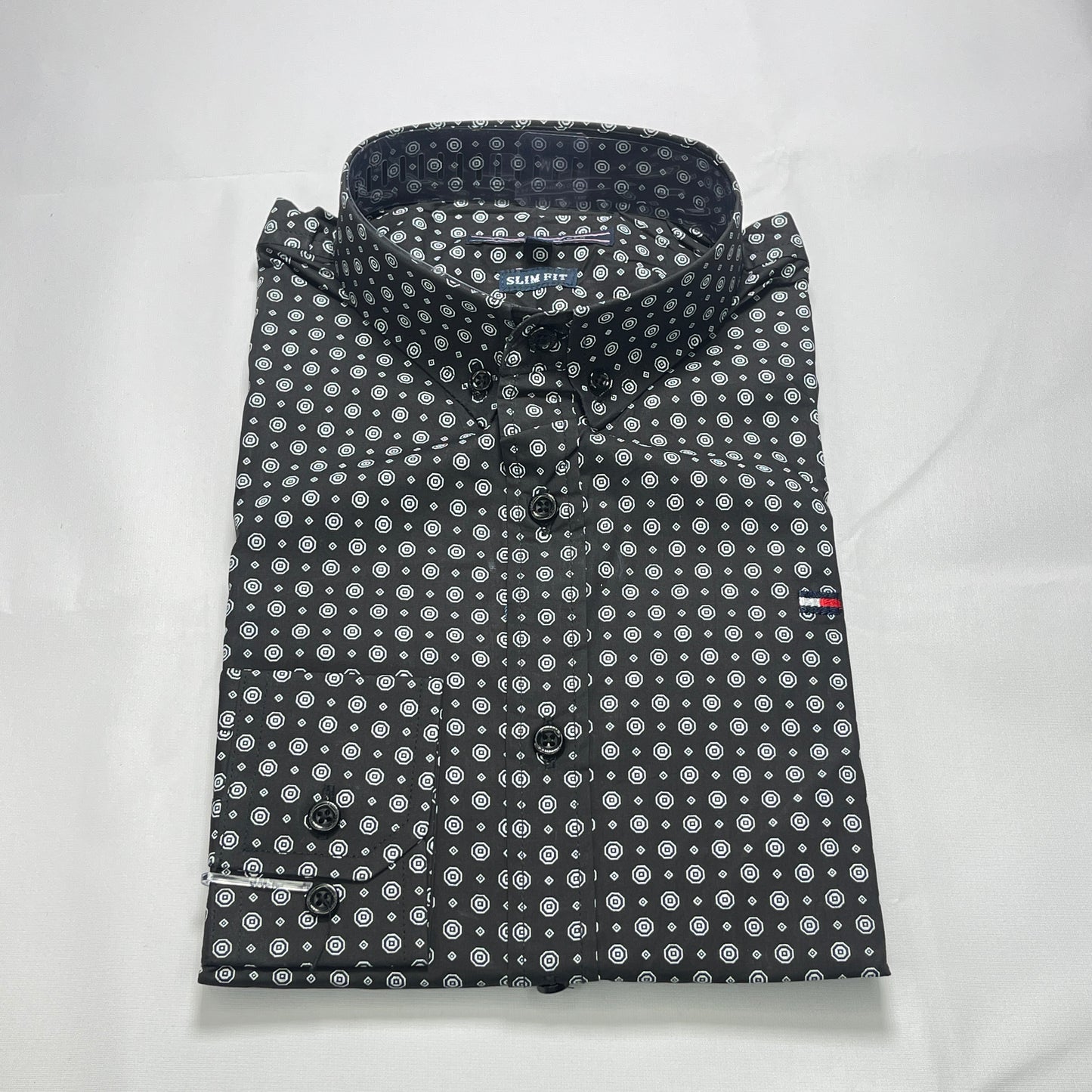 Vintage print shirt for men - VT7