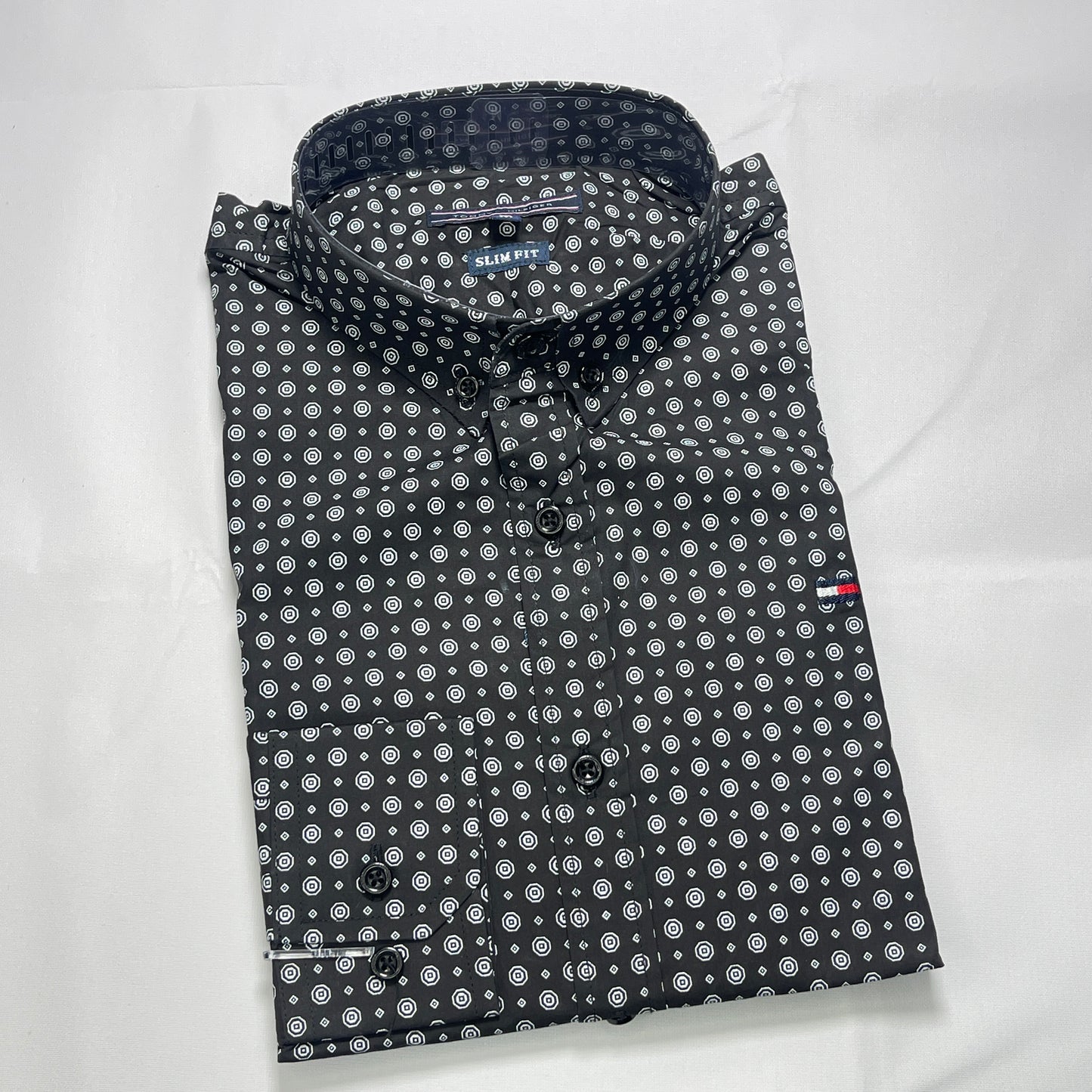 Vintage print shirt for men - VT7