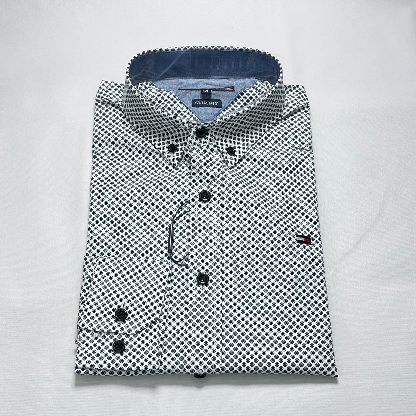 Vintage print shirt for men - VT8