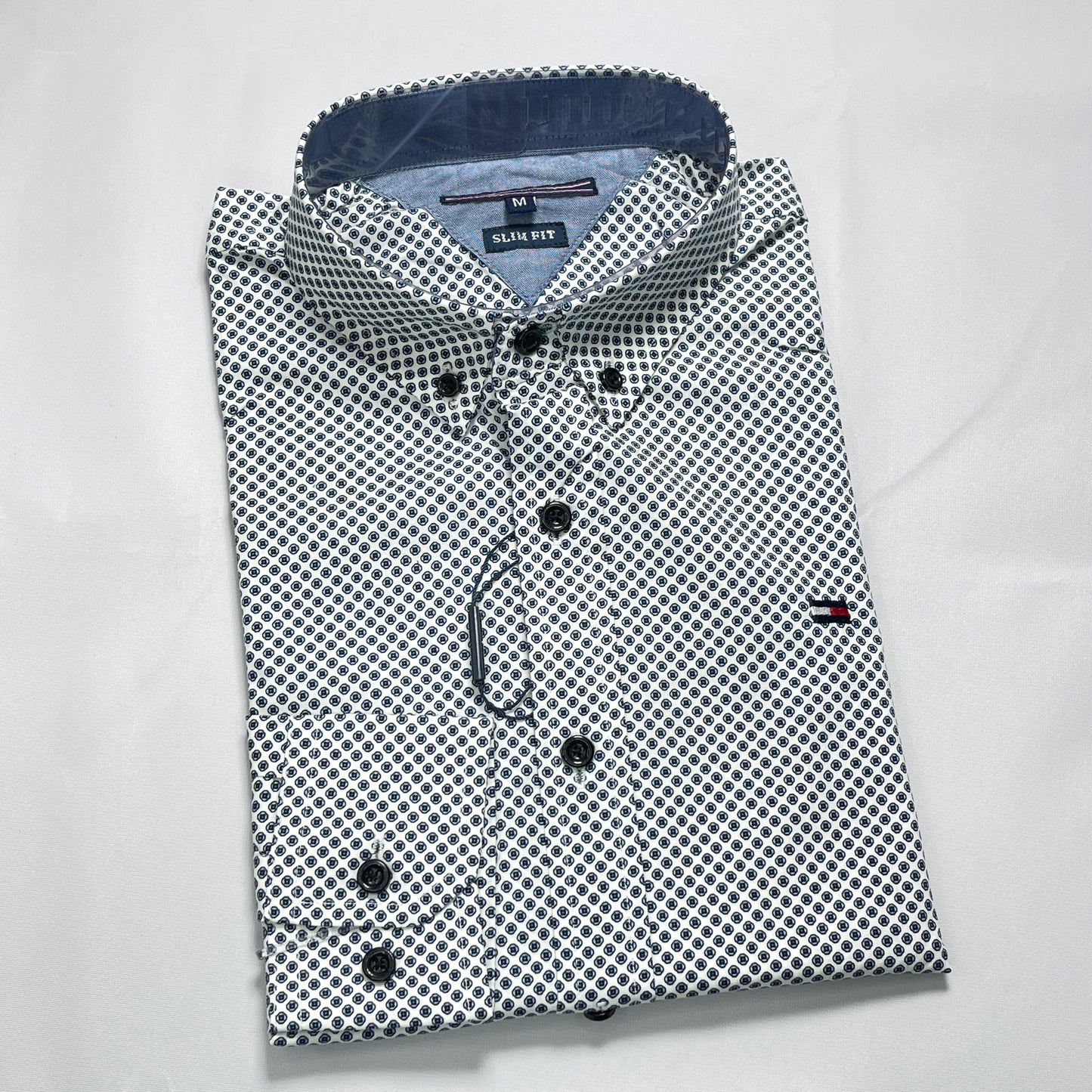 Vintage print shirt for men - VT8