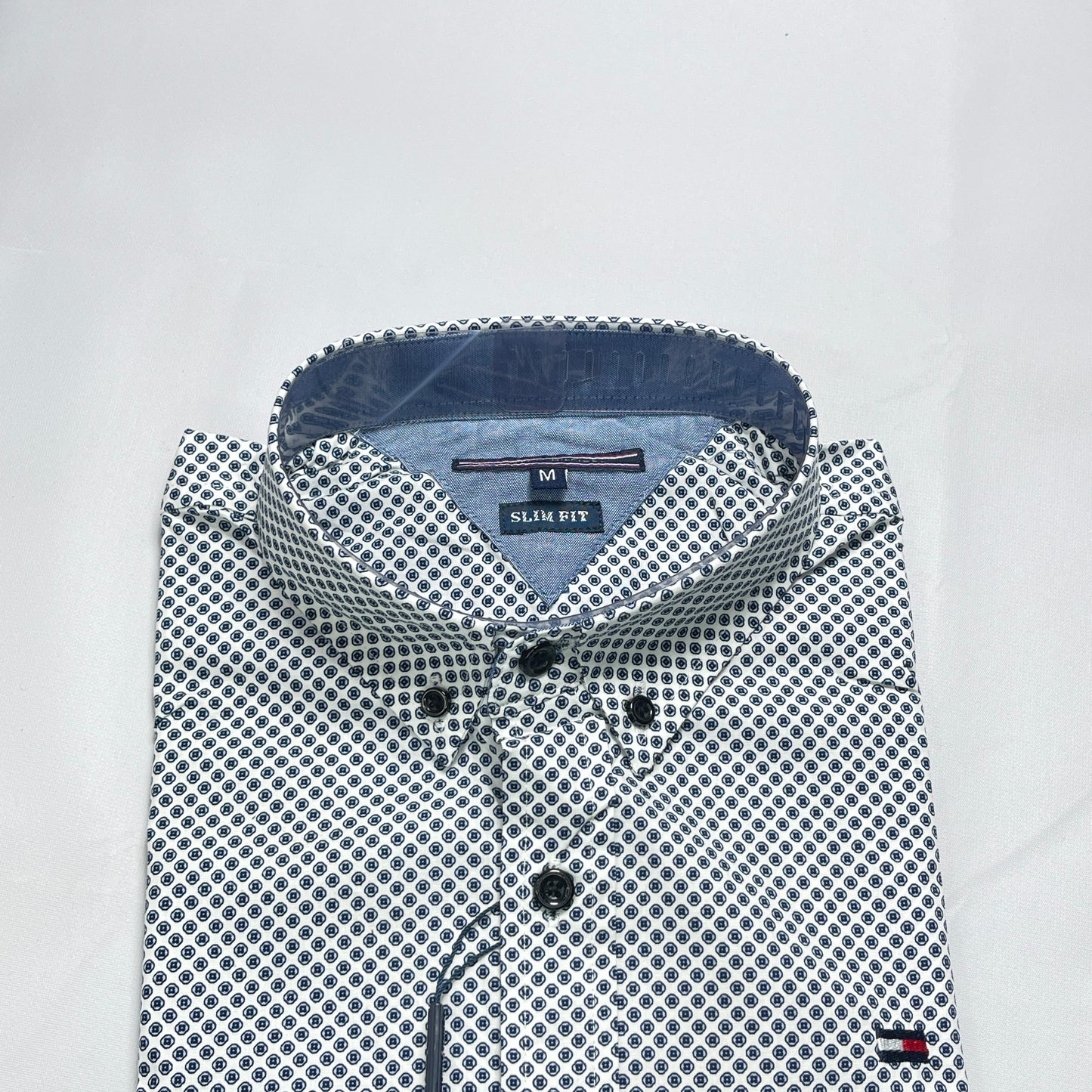 Vintage print shirt for men - VT8