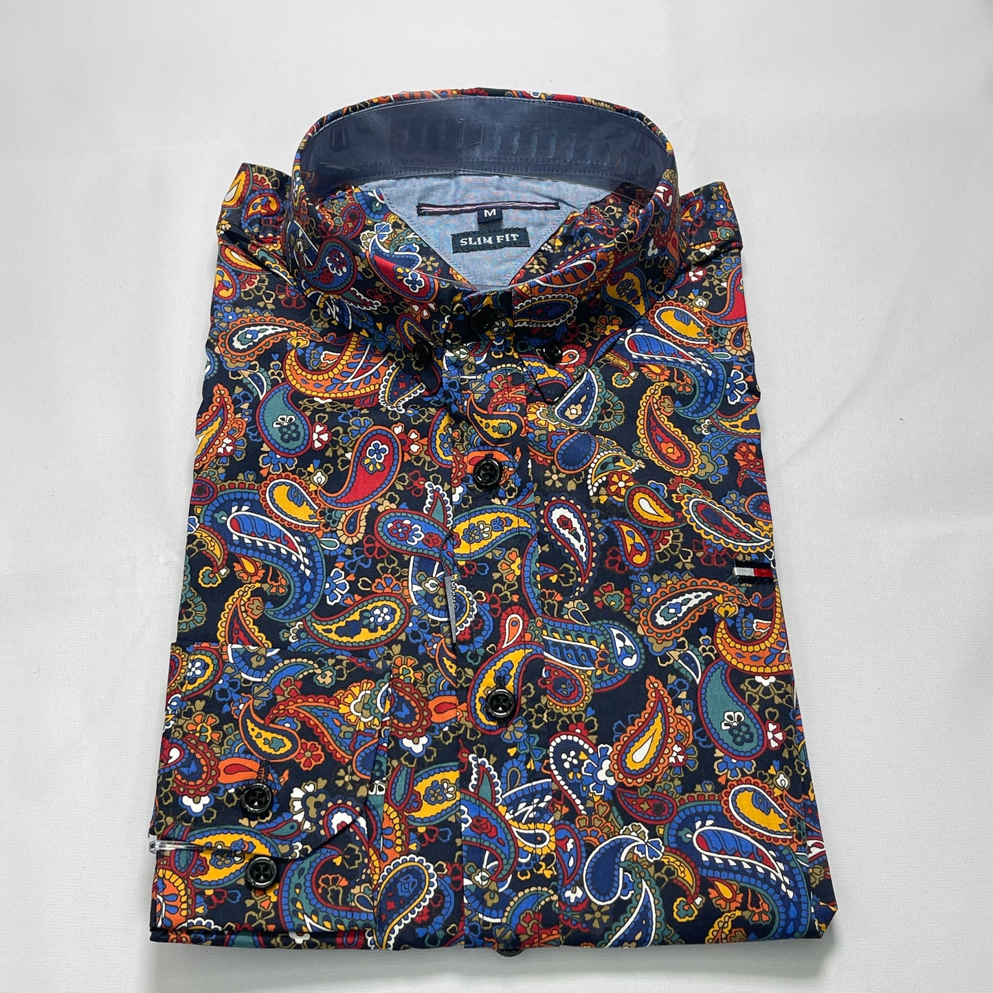 Vintage print shirt for men - VT1