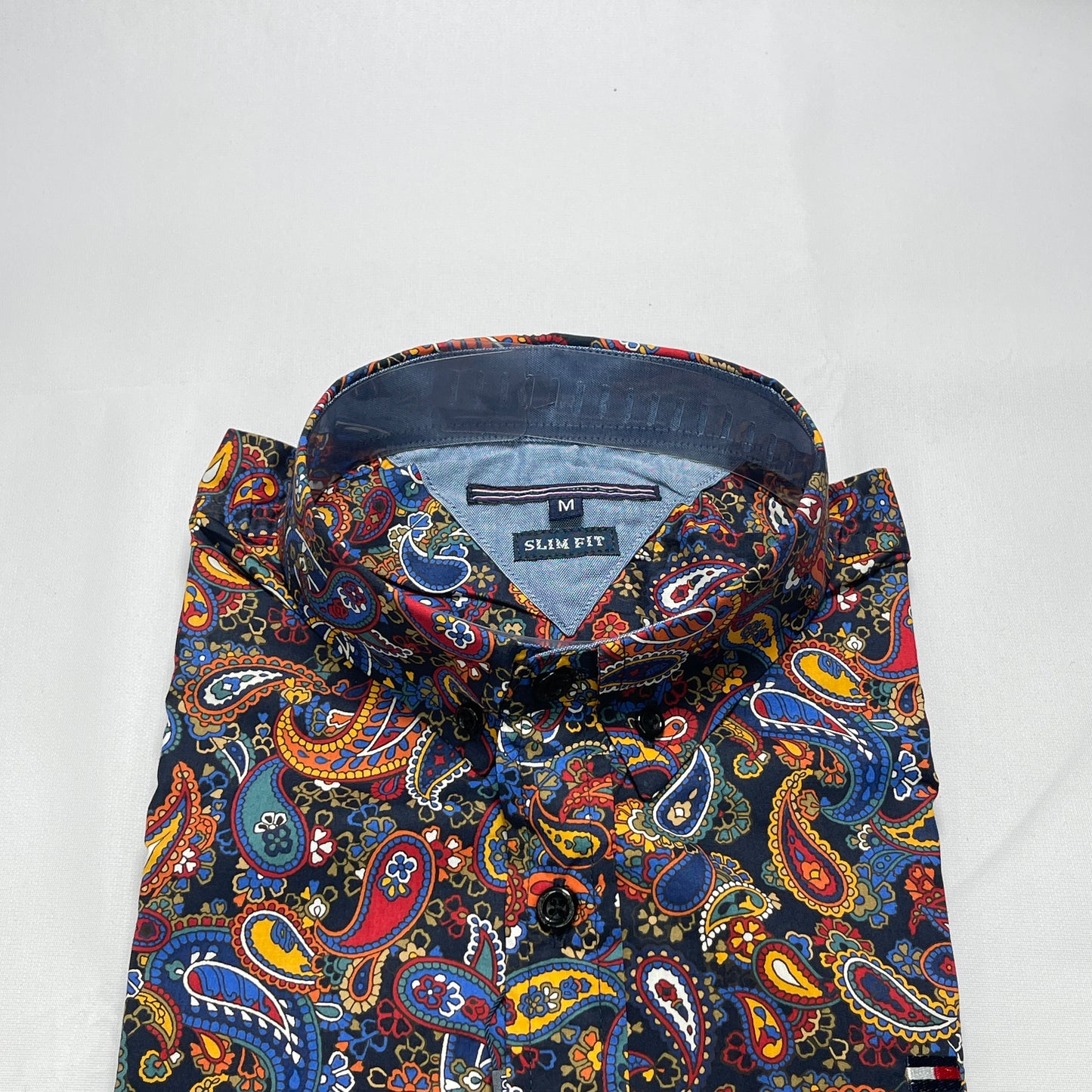 Vintage print shirt for men - VT1