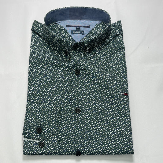 Vintage print shirt for men - VT15