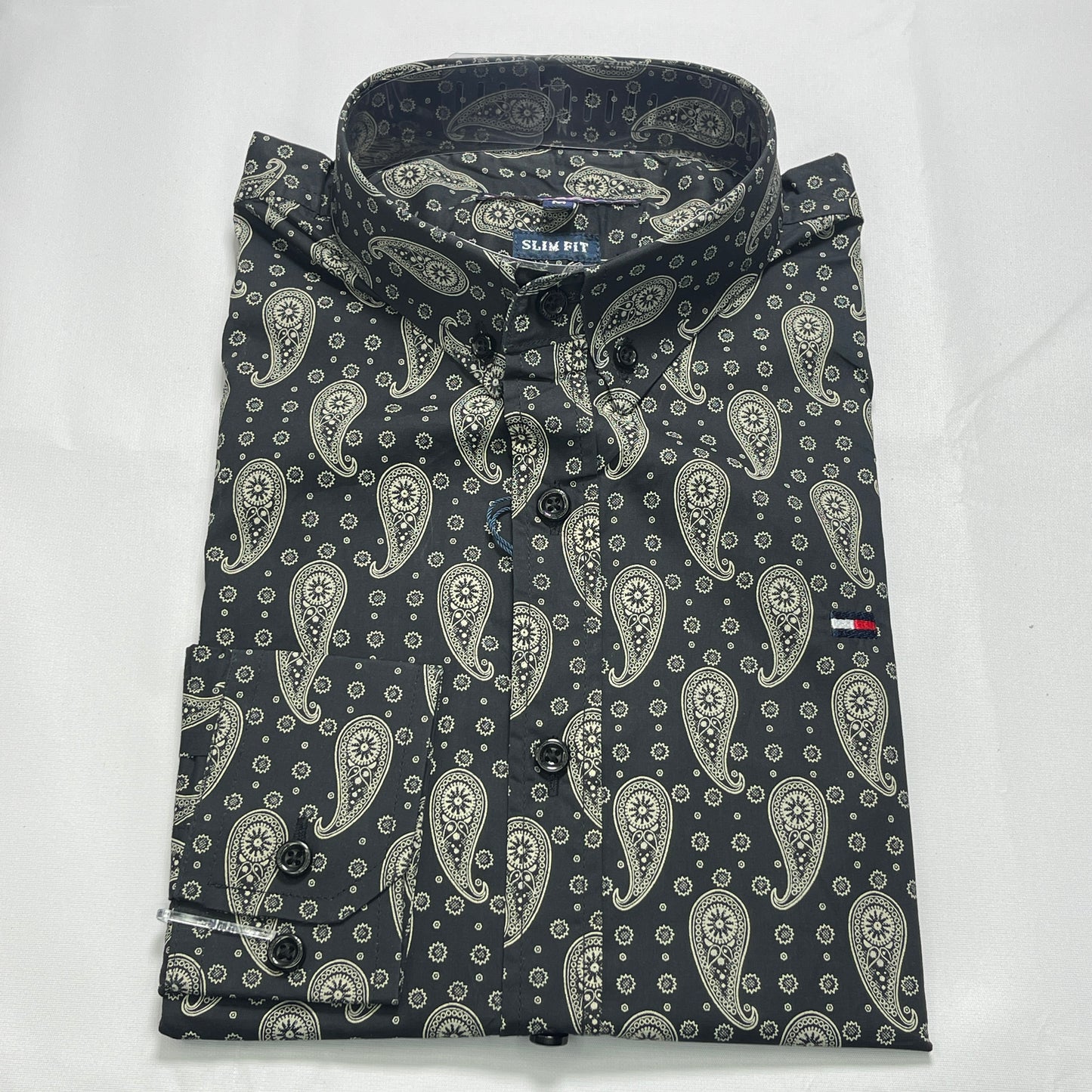 Vintage print shirt for men - VT6
