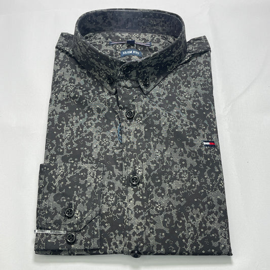 Vintage print shirt for men - VT3
