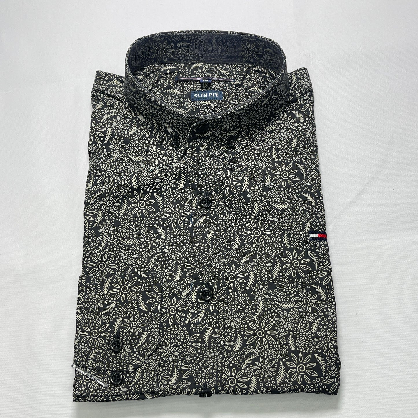 Vintage print shirt for men - VT11