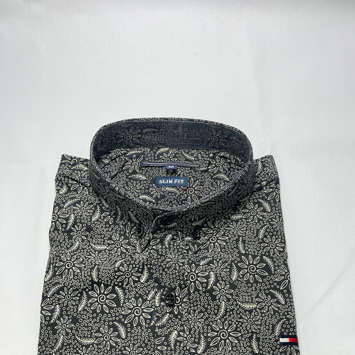 Vintage print shirt for men - VT11