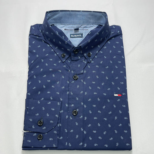 Vintage print shirt for men - VT13