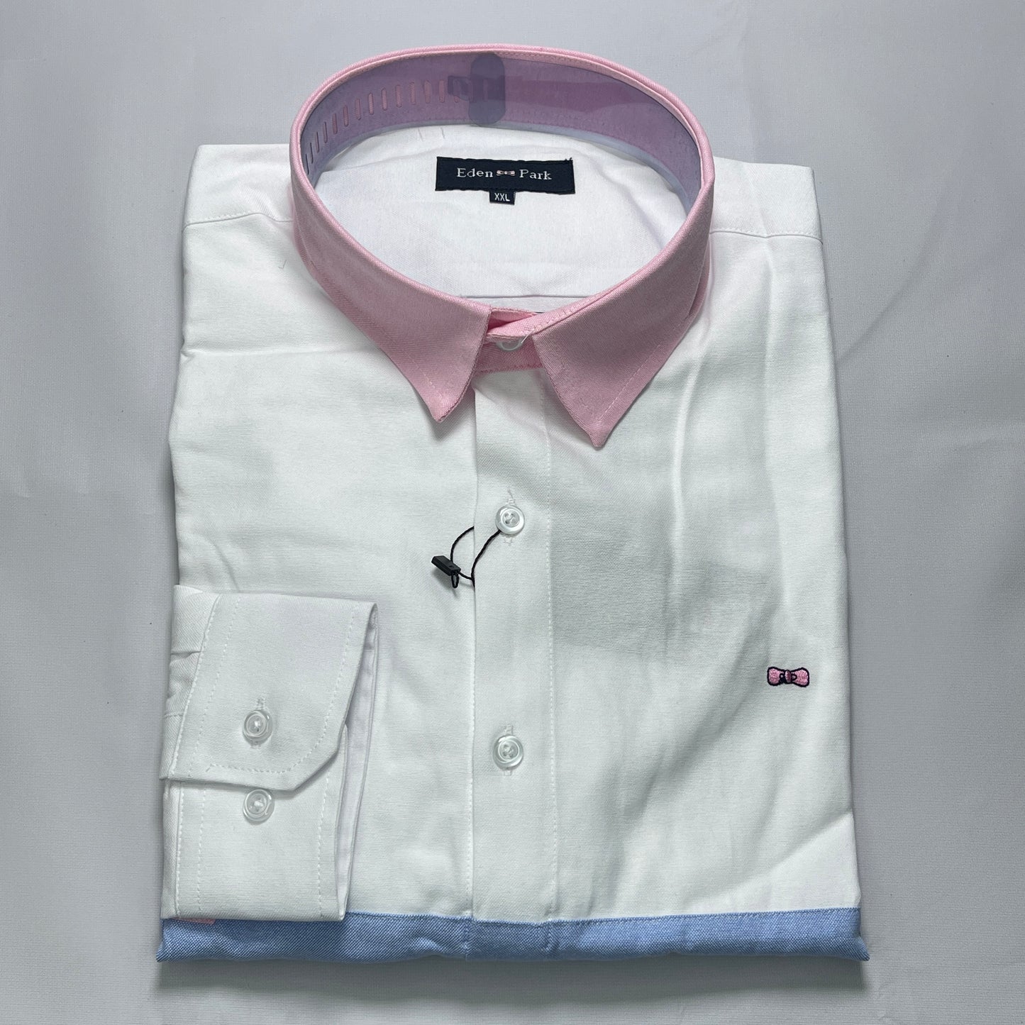 Eden Park white pastel men shirt