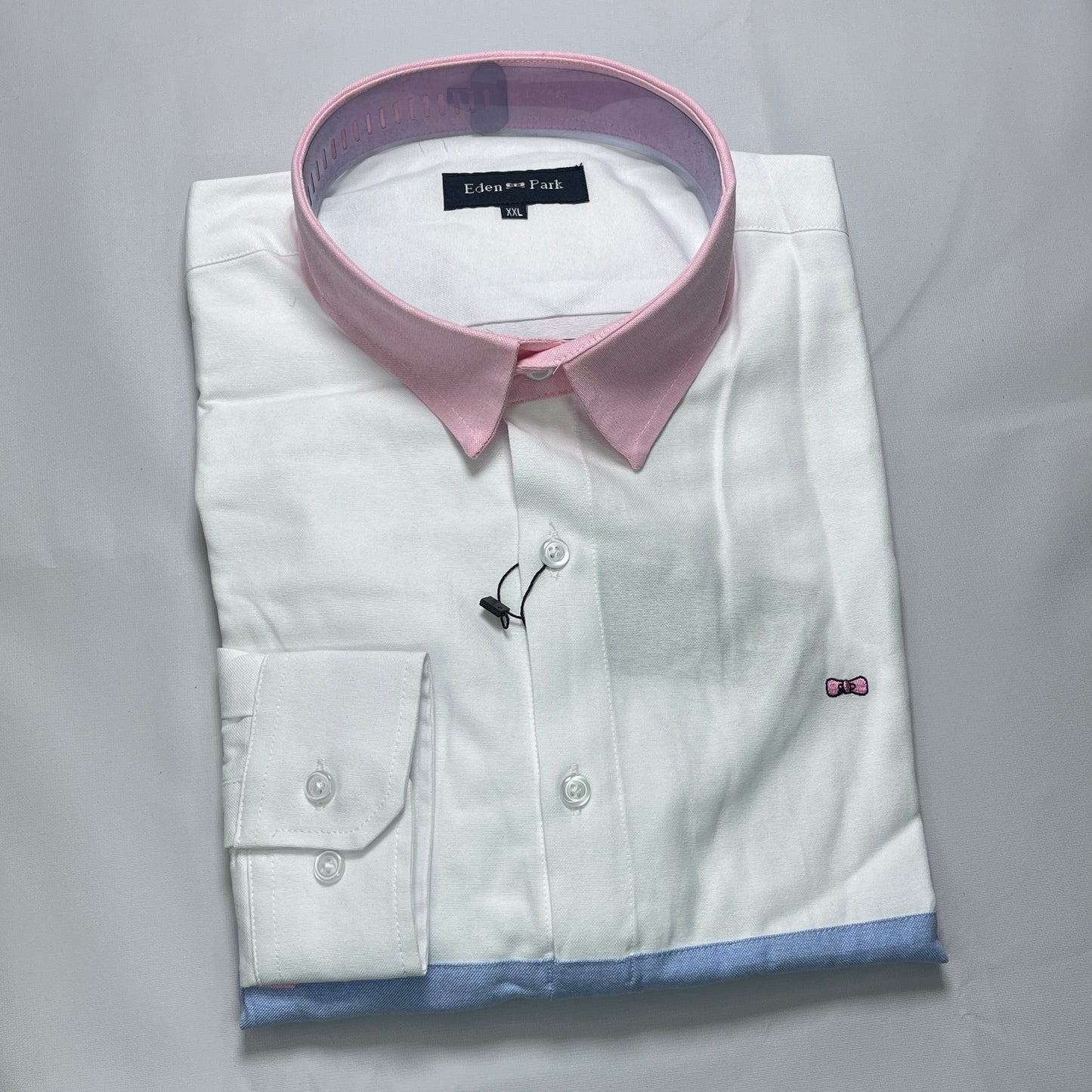 Eden Park white pastel men shirt