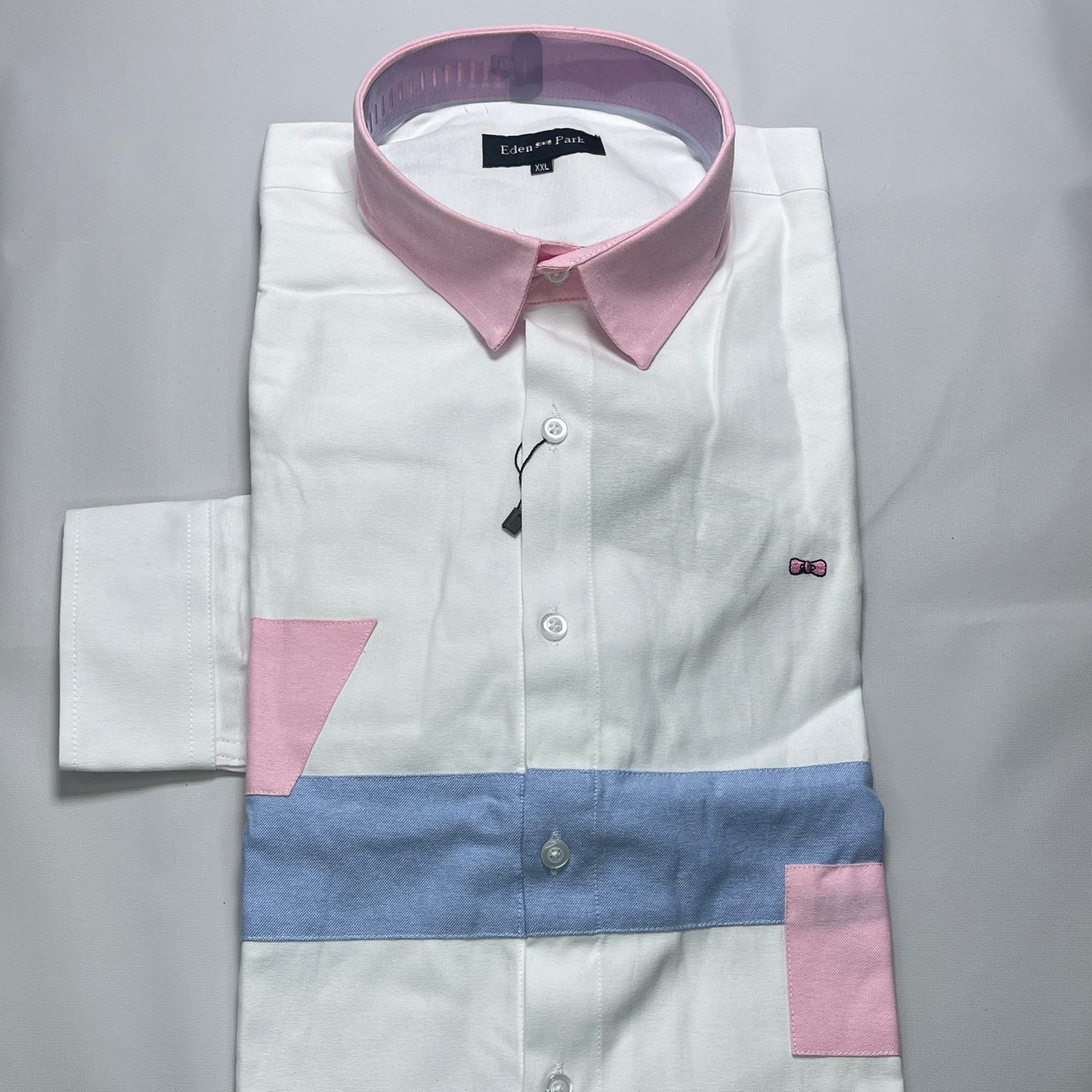 Eden Park white pastel men shirt