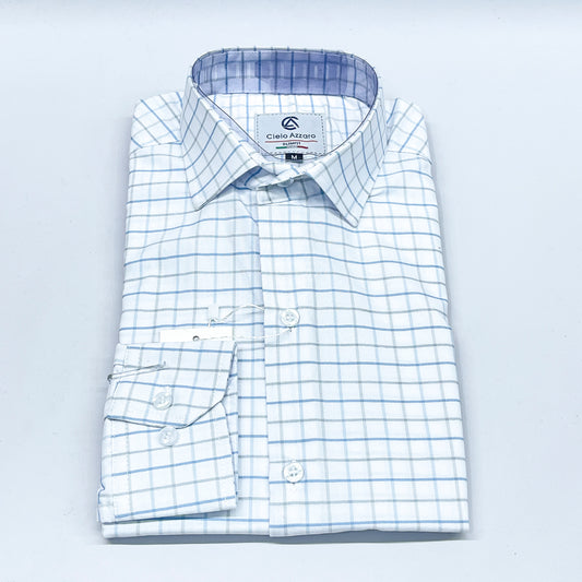Men Long Sleeve Cotton Shirt CZ-24