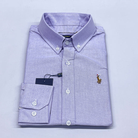 Men RL24 Long Sleeve Plain Shirt