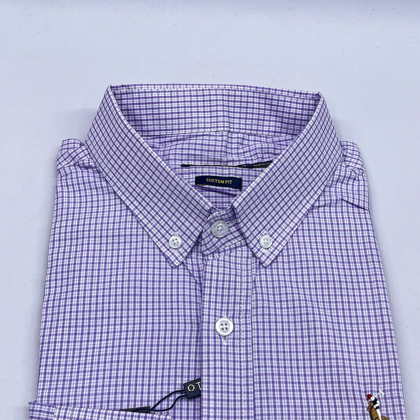Men RL21 Long Sleeve Grid Check Shirt