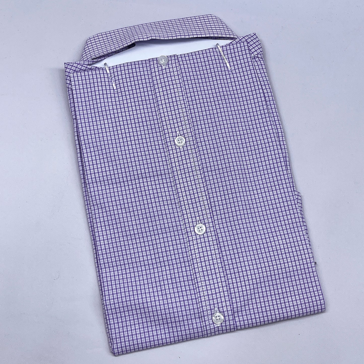 Men RL21 Long Sleeve Grid Check Shirt