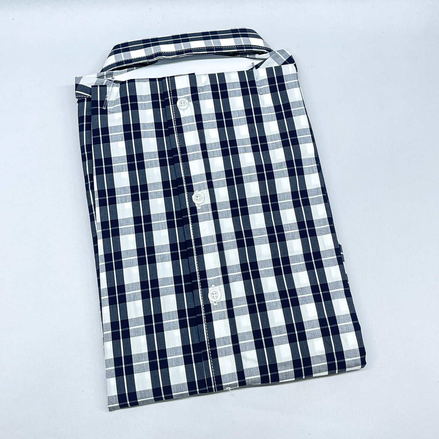 Men RL19 Long Sleeve Plaid Shirt