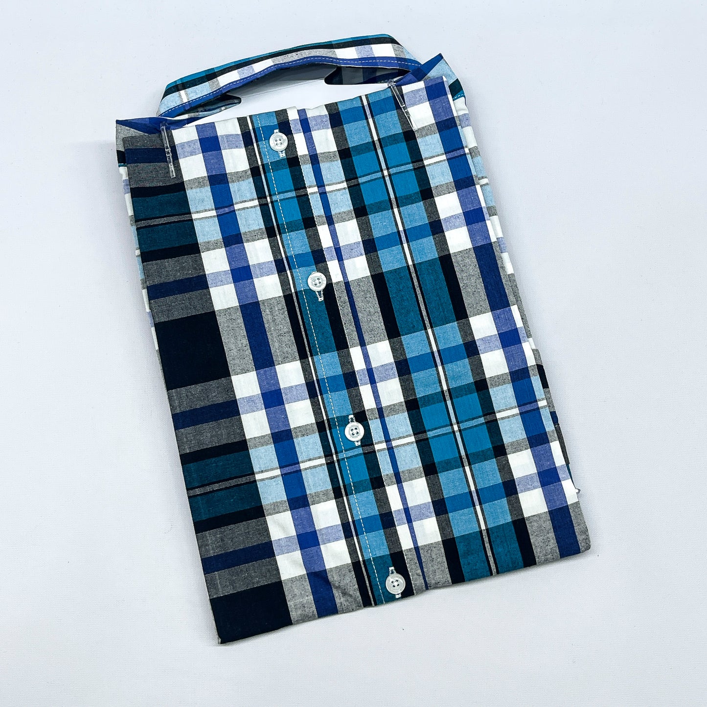 Men RL16 Long Sleeve Plaid Shirt
