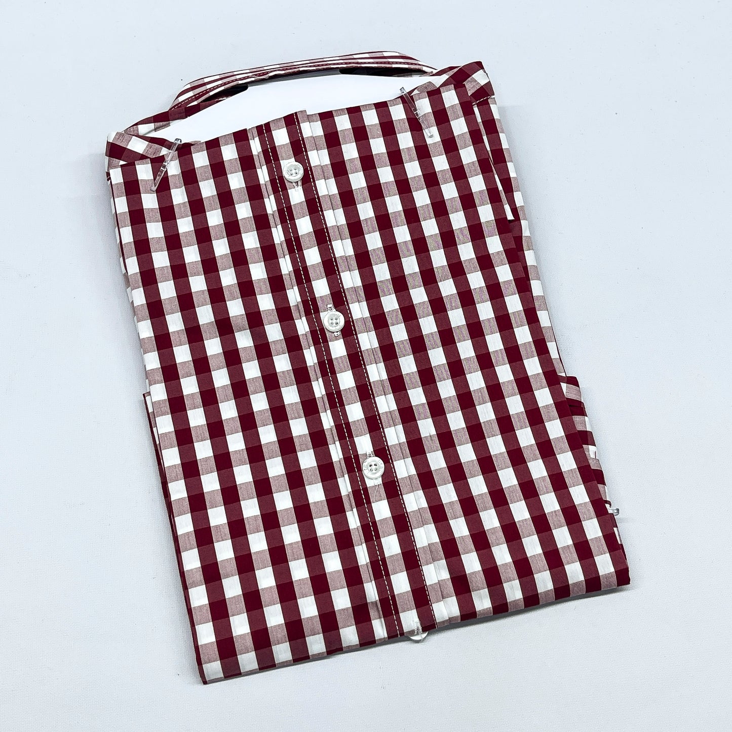 Men RL14 Long Sleeve Gingham Shirt