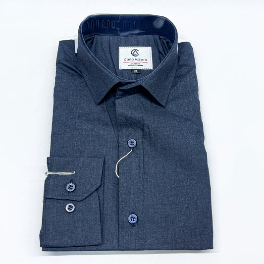 Men Long Sleeve Cotton Shirt CZ-14