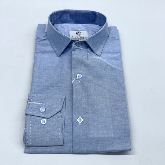 Men Long Sleeve Cotton Shirt CZ-15