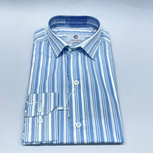 Men Long Sleeve Cotton Shirt CZ-21