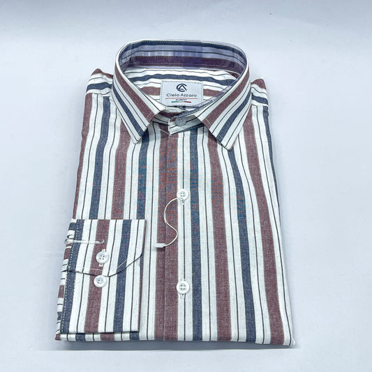 Men Long Sleeve Cotton Shirt CZ-22