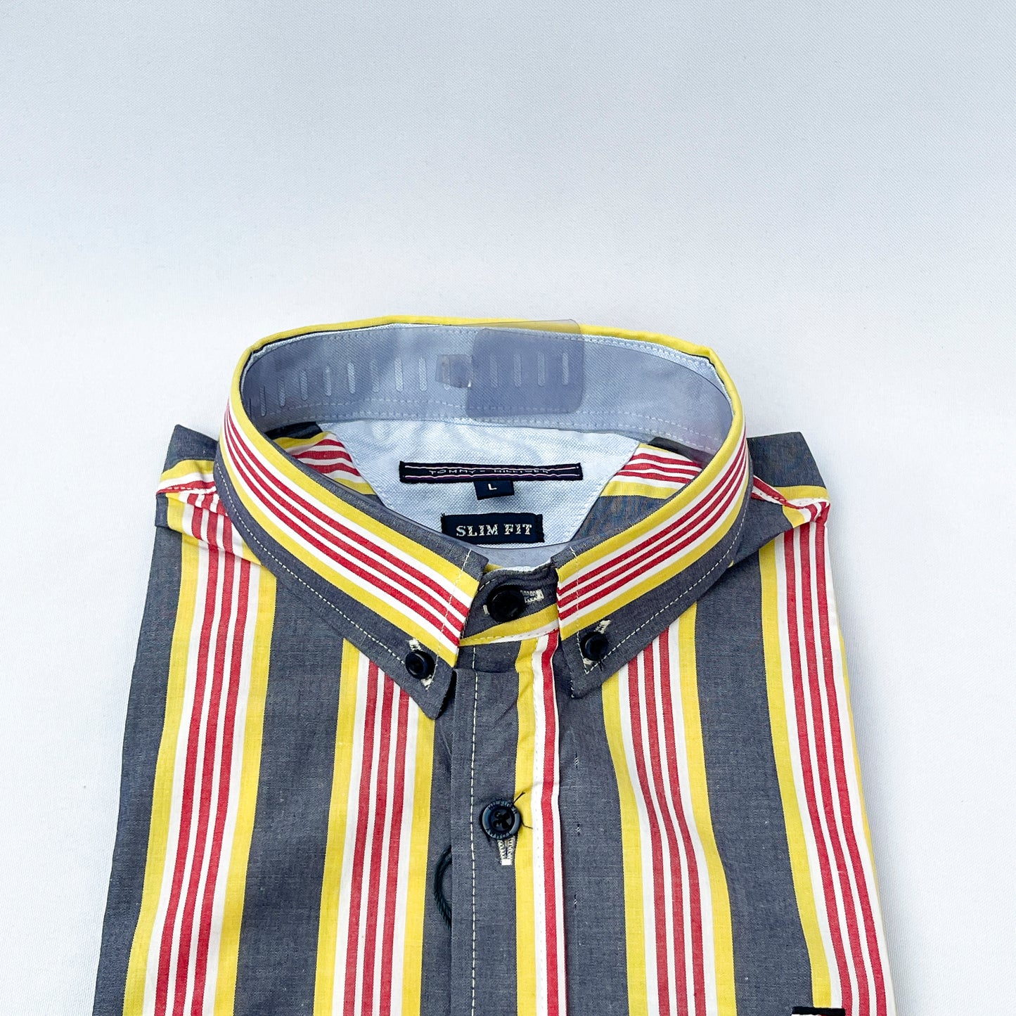 Slim Fit MC Striped Oxford Shirt - TH34