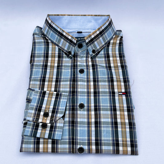 Slim Fit MC Oxford Shirt - TH14