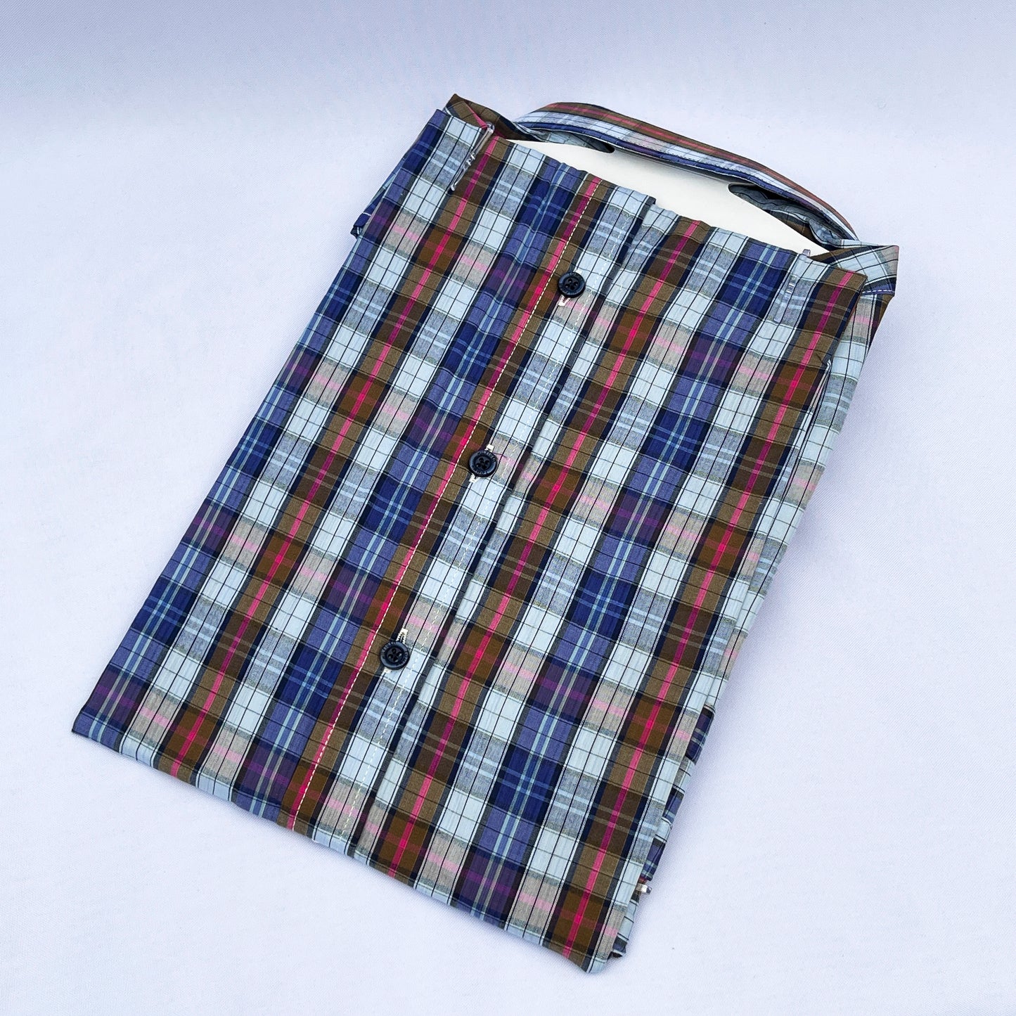 Slim Fit MC Check Oxford Shirt - TH19
