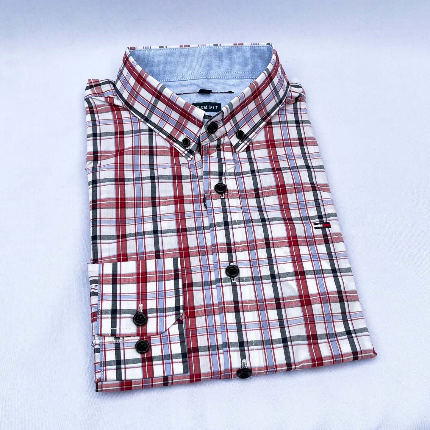 Slim Fit MC Check Oxford Shirt - TH20