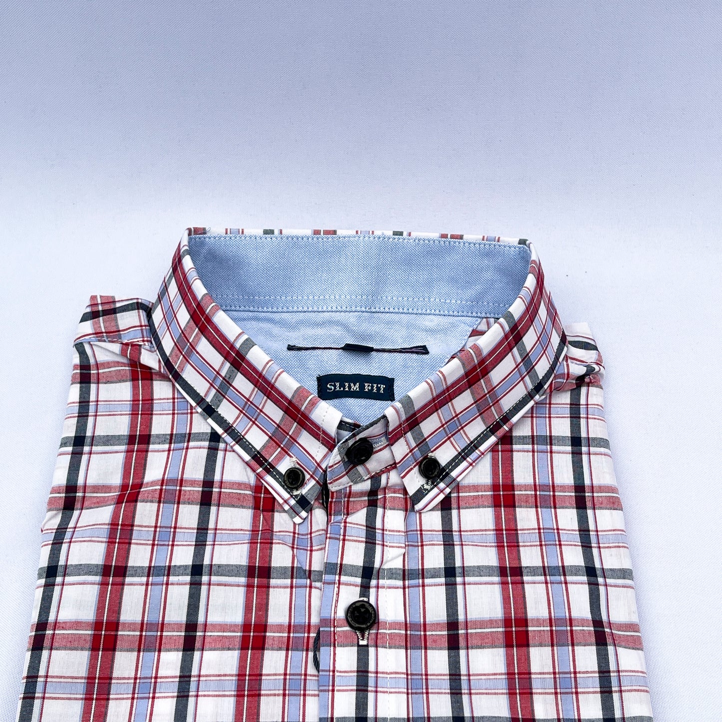 Slim Fit MC Check Oxford Shirt - TH20