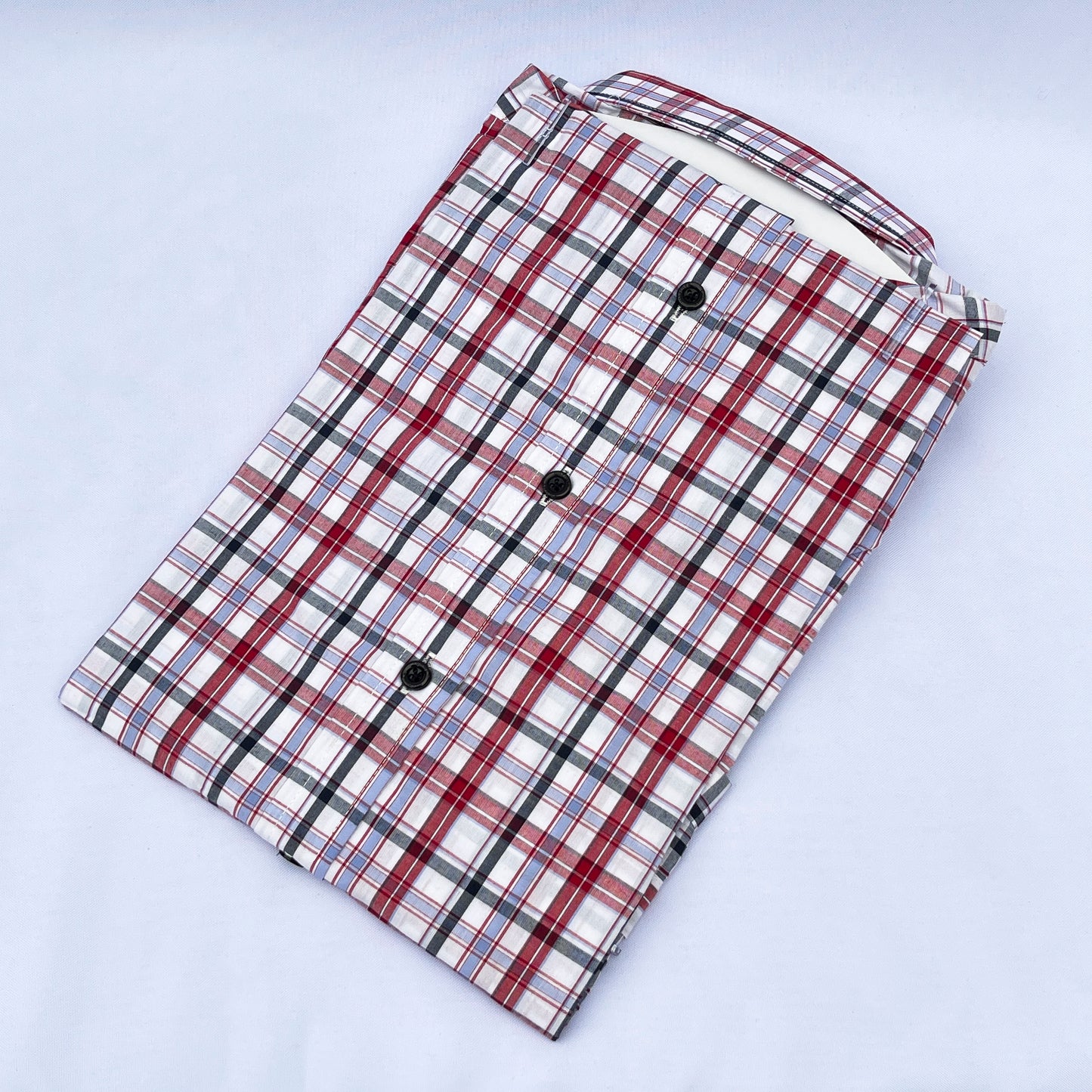 Slim Fit MC Check Oxford Shirt - TH20